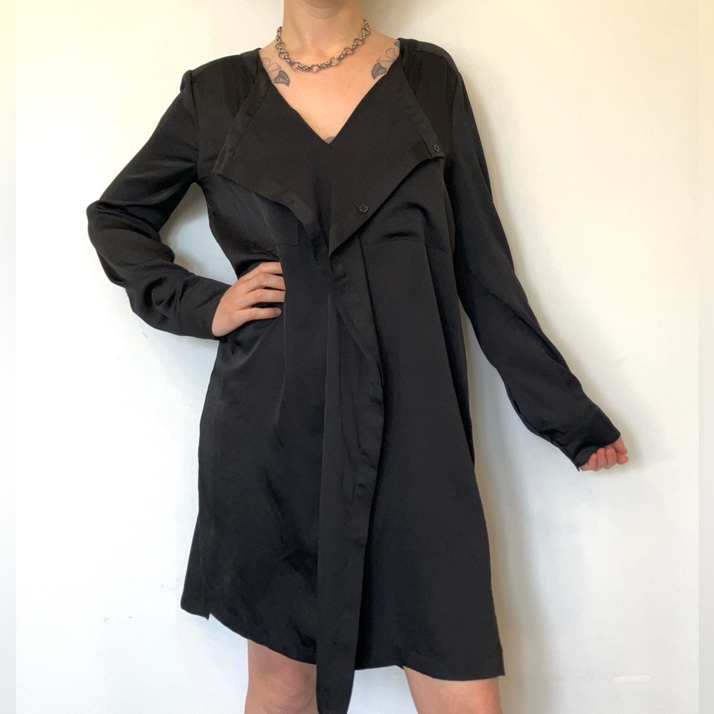 BCBGMAXAZRIA Tarin Black Dress in size Medium